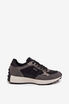 Buty Sportowe Sneakersy Męskie Lee Cooper LCJ-25-03-3795 Szaro-Czarne