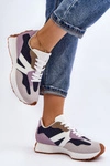 Buty Sportowe Damskie Fioletowe Chloette