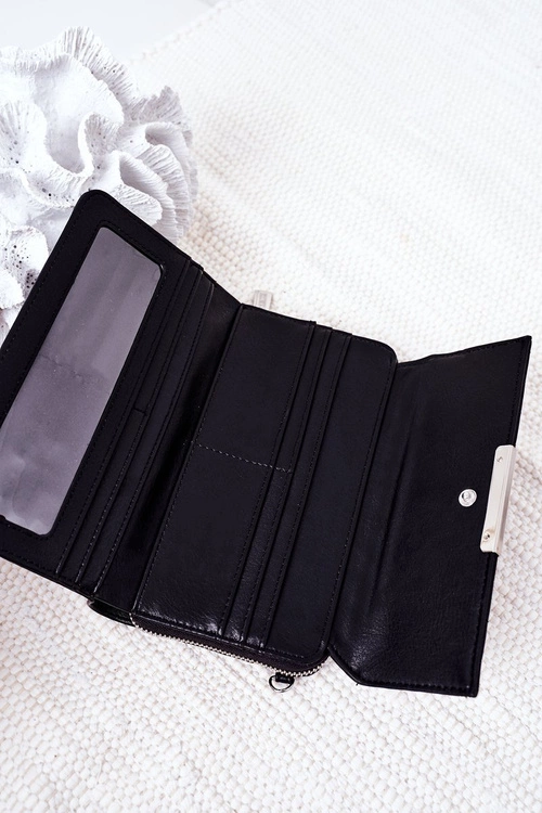 Duży Portfel Z Uchwytem Big Star HH674027 Czarny