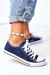 Damskie Klasyczne Trampki Granatowe Omerta