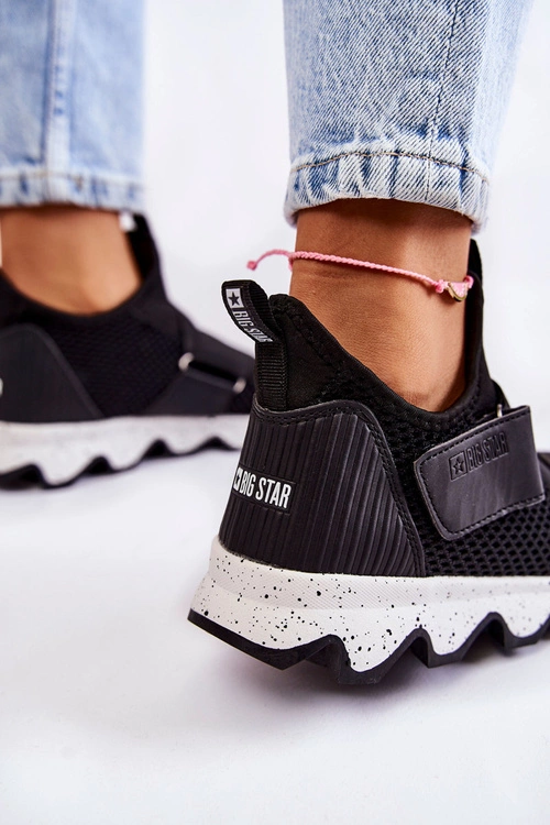 Damskie Sneakersy Big Star KK274547 Czarne