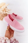 Dziecięce Wsuwane Tenisówki Slip-On Big Star HH374103 Różowe
