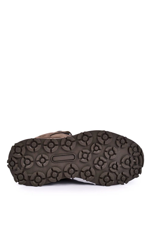 Sportowe Męskie Buty Big Star Khaki GG174414