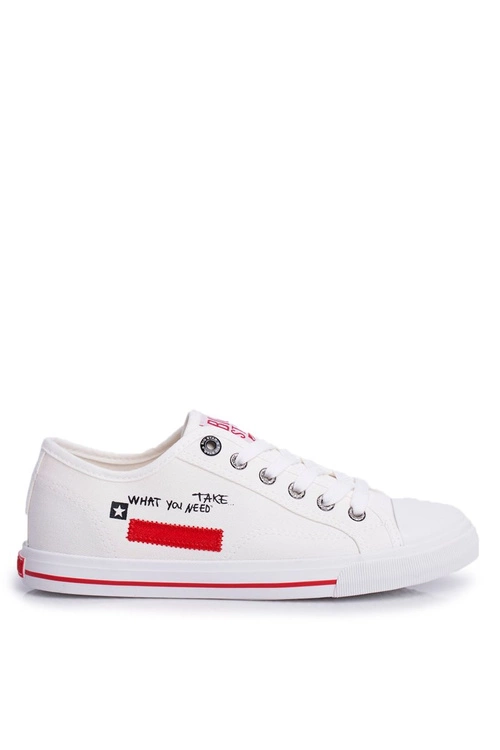 Damskie Trampki Big Star Białe FF274079