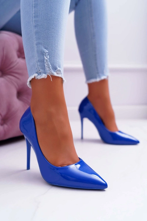 Szpilki Damskie Niebieskie Yanna