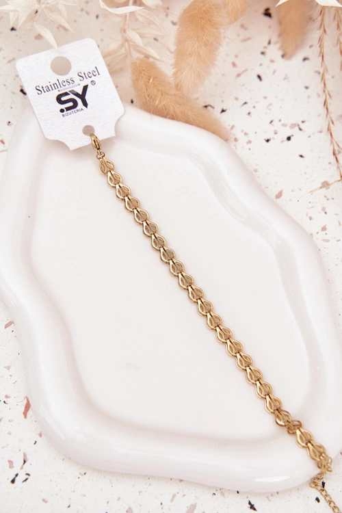 Bransoletka Ze Stali Chirurgicznej Złota