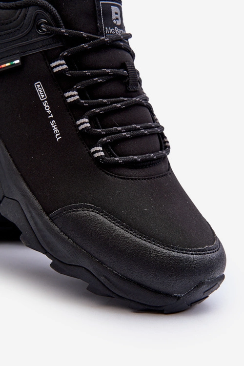 Buty Trekkingowe Męskie Czarne McBraun