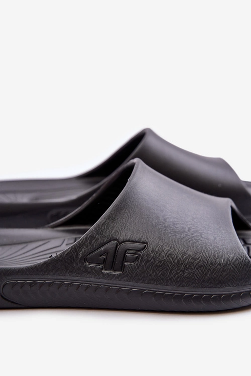Damskie Klapki 4F 4FMM00FFLIF093A-20S Czarne