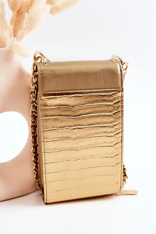 Mała Damska Torebka Monnari ETUA020-023 Złota