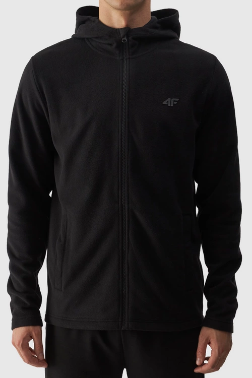 Polar Męski Z Kapturem Regular 4F 4FWMM00TFLEM290-20S Czarny