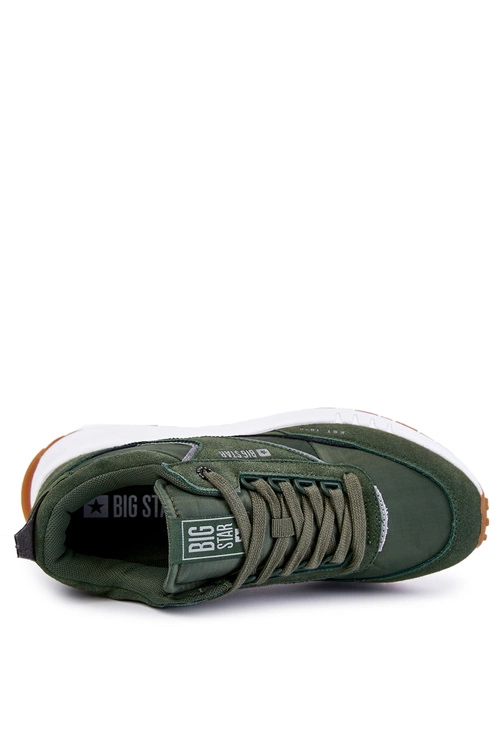 Męskie Sportowe Buty Big Star KK174020 Zielone