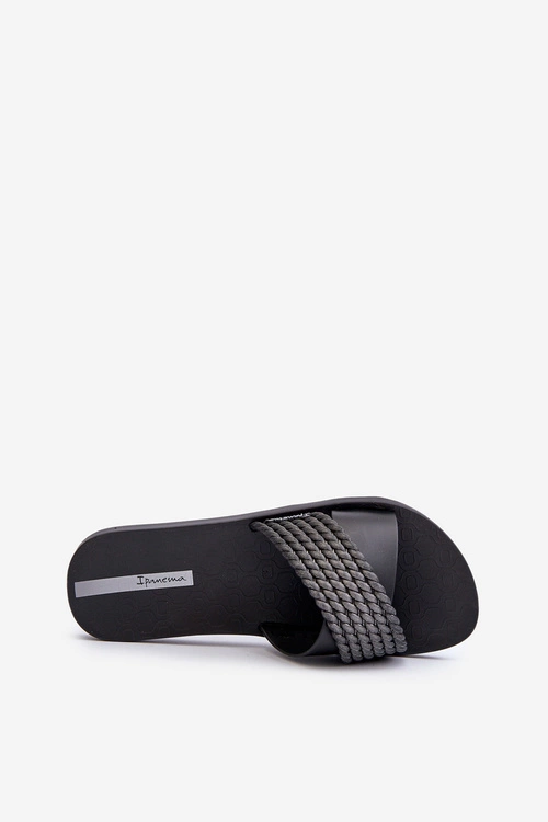 Płaskie Klapki Damskie 83244 Ipanema Street II Fem Czarne