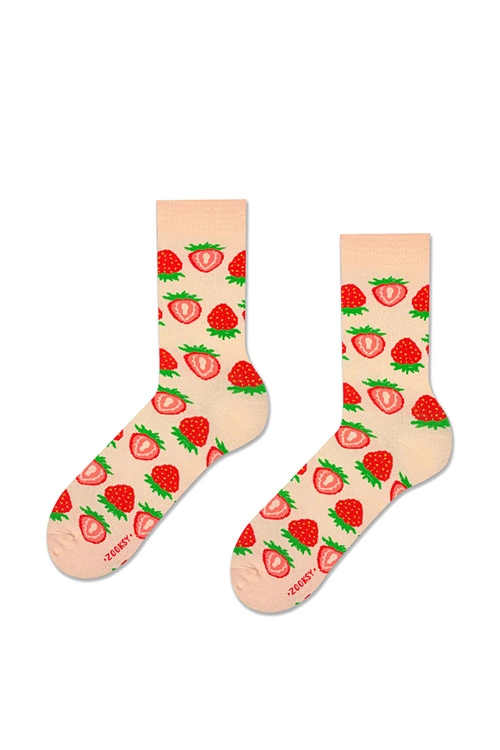 Zestaw Skarpetki Zooksy mixTURY Truskawki 2 Pary
