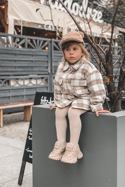 Dziecięce Sneakersy Beżowe Freak Out