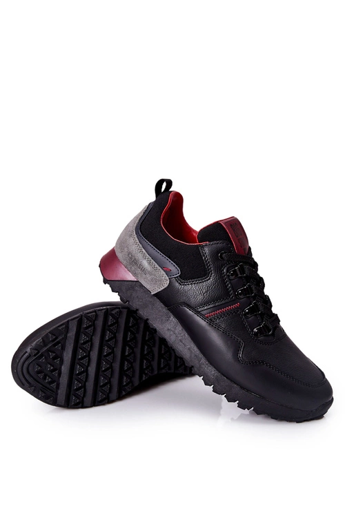 Buty Sportowe Męskie Memory Foam Big Star II174090 Czarne