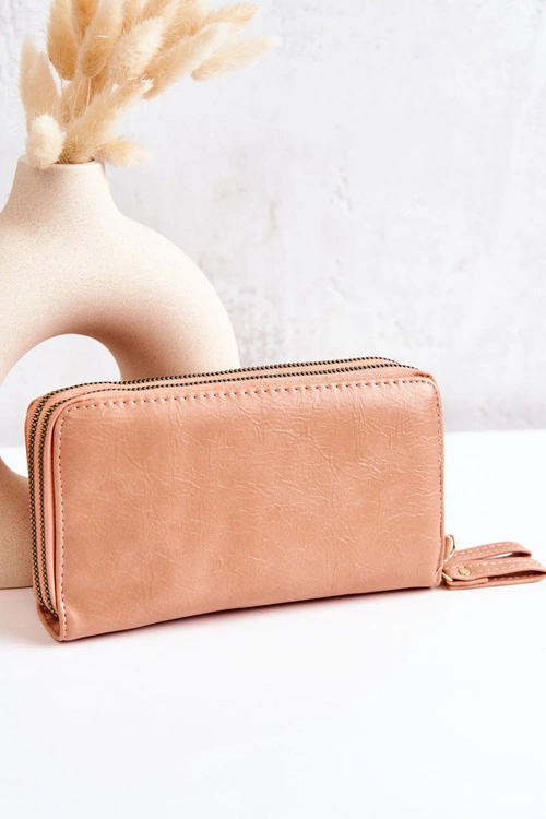 Portfel Torebka 2w1 Na Bigiel Różowy Leonore