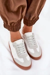 Sneakersy Damskie Big Star RR274371 Biało-Szare
