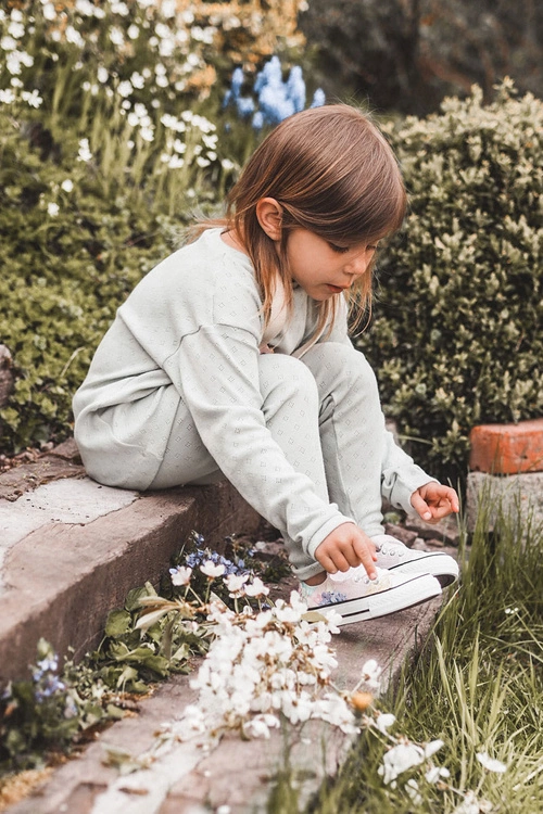 Dziecięce Trampki Materiałowe Print Różowe Buster