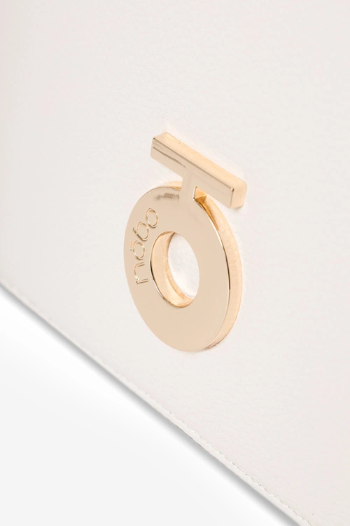 Torebka Damska Z Eko Skóry NOBO BAGP310-K001 Jasnobeżowa