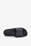 Lekkie Klapki Męskie Z Logo Big Star OO174030 Czarne