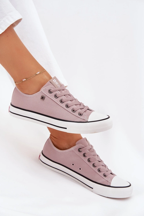 Trampki Damskie Niskie Big Star DD274A233 Szare