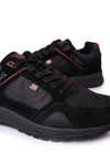Męskie Sportowe Buty Sneakersy Czarne Fabian
