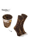 Skarpetki Rainbow Socks Kawowe Espresso 1 Para