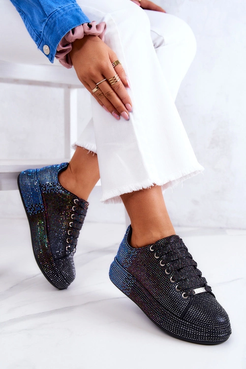Sneakersy Buty Sportowe Dżety GOE JJ2N4050 Czarne