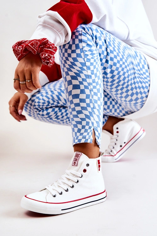 Wysokie Trampki Big Star JJ274127 Białe