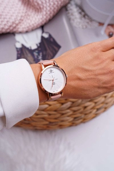 Damski Zegarek Michael John Różowy Mentals