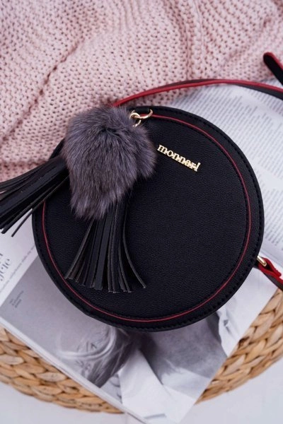 Torebka Damska Listonoszka Monnari Czarna BAG9490-020