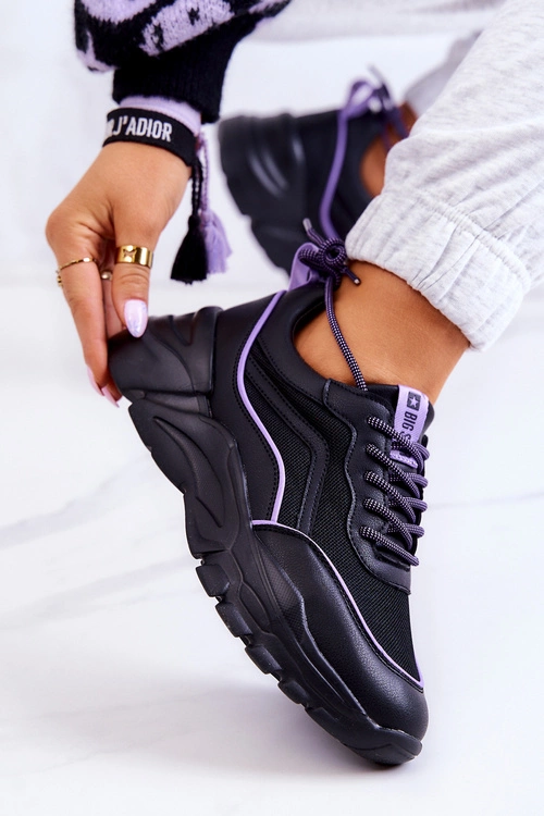 Buty Sportowe Memory Foam Big Star JJ274786 Czarne