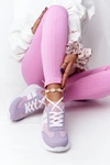 Damskie Sportowe Buty Sneakersy Fioletowe Holiday