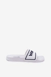 Klapki Męskie WRANGLER AVERELL SLIDER MEN LOW 20251042.1FG Białe