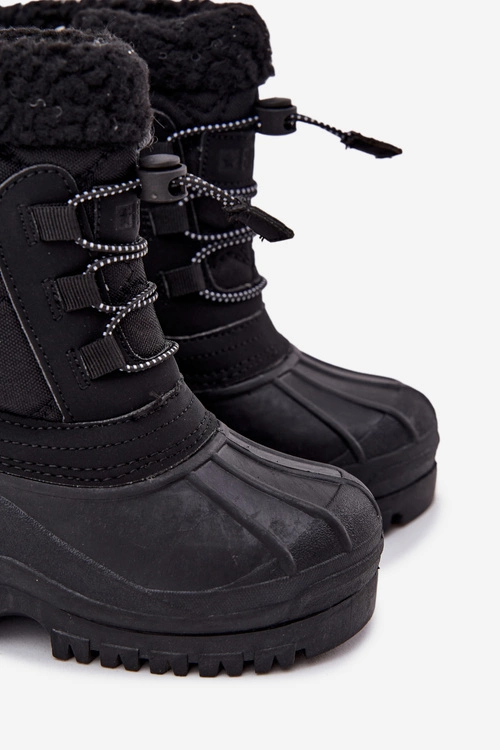 Ocieplane Śniegowce Dziecięce Na Zamek Big Star OO374073 Czarne