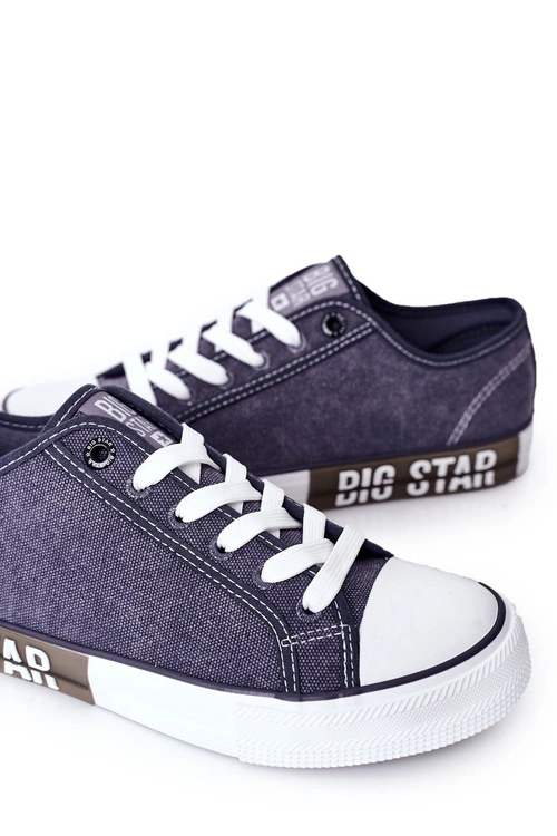 Męskie Trampki Big Star HH174047 Granatowe