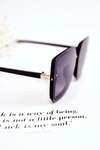 Damskie Modne Okulary Przeciwsłoneczne V130045 Czarne