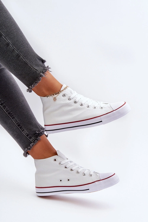 Trampki Damskie Białe Socerio