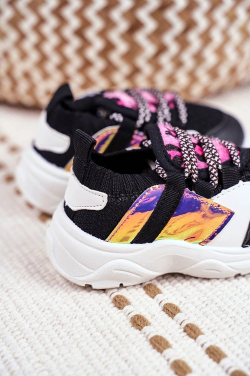 Dziecięce Sportowe Buty Czarne Velma