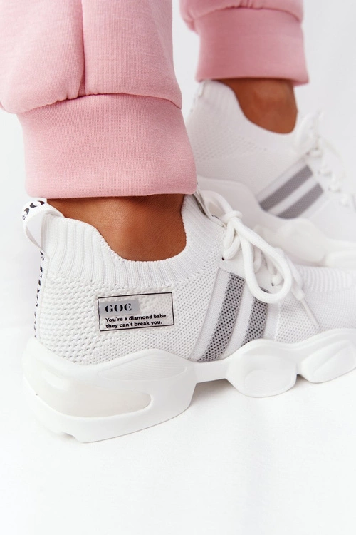 Damskie Sportowe Buty GOE HH2N4016 Białe