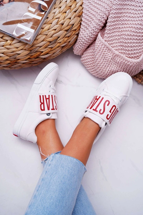 Trampki Damskie Big Star Białe EE274039