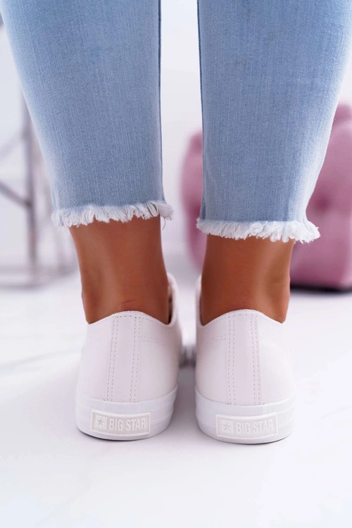 Damskie Trampki Big Star Białe EE274091