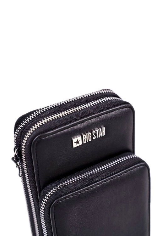 Damska Torebka Portfel 2w1 BIG STAR GG674004 Czarna