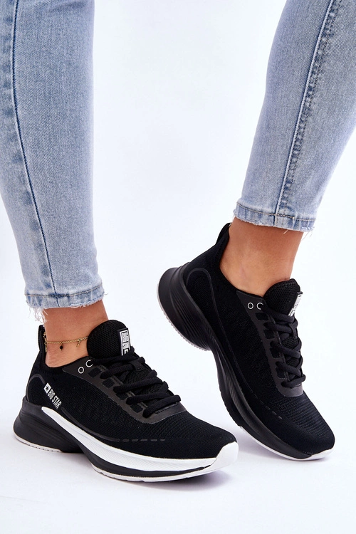 Lekkie Buty Sportowe Memory Foam System Big Star LL274327 Czarne