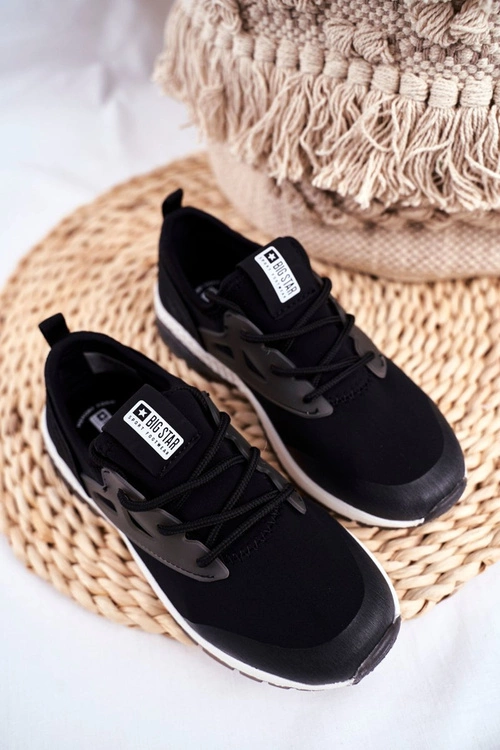 Sportowe Dziecięce Big Star Czarne FF374147