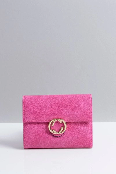 Mały Damski Portfel Portmonetka Fuksja