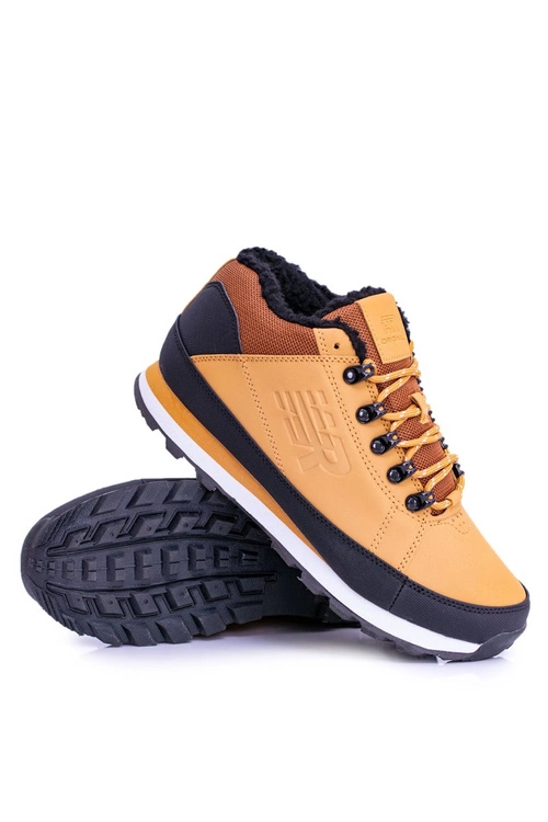 Męskie Ocieplane Buty Trekkingowe Camel Newlans2