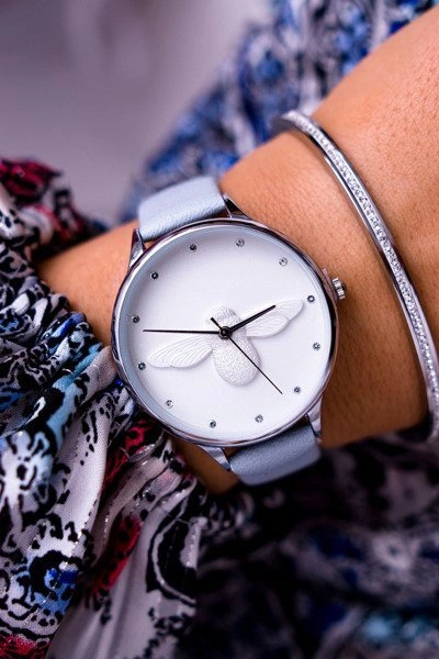 Damski Zegarek Michael John Niebieski Ivaria