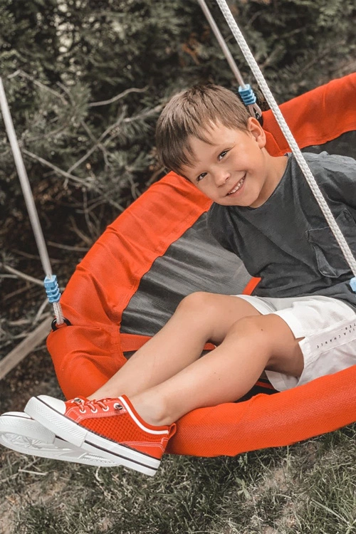 Dziecięce Przewiewne Trampki Czerwone Kids Club