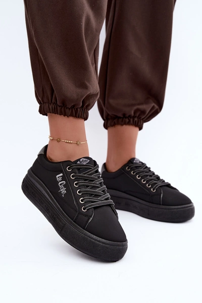 Trampki Na Platformie Lee Cooper LCJ-26-44-4560 Czarne